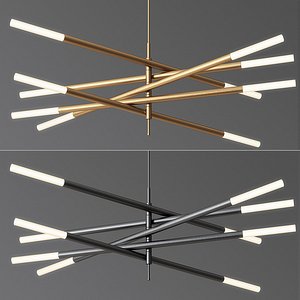 Rousseau Articulating LED Chandelier