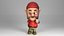 3D model Mustachioed Dwarf