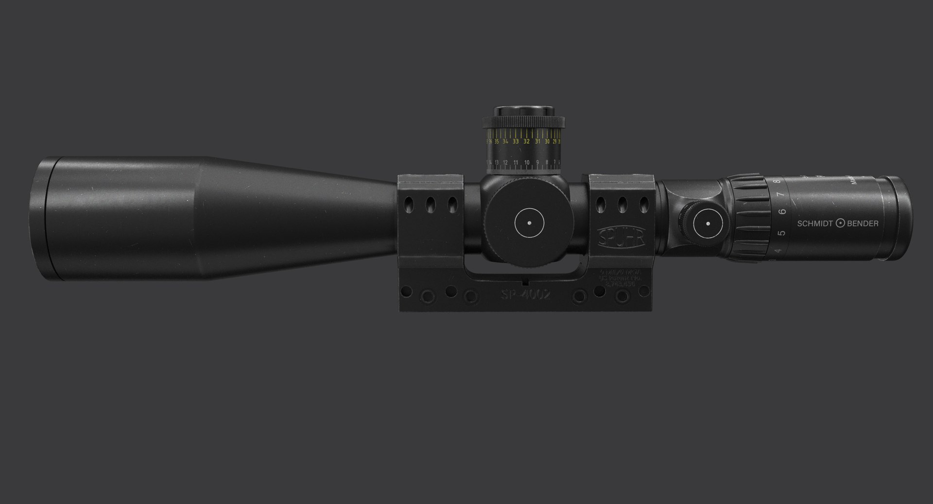 Schmidt Bender Pm Ii 3D Model - TurboSquid 1381920