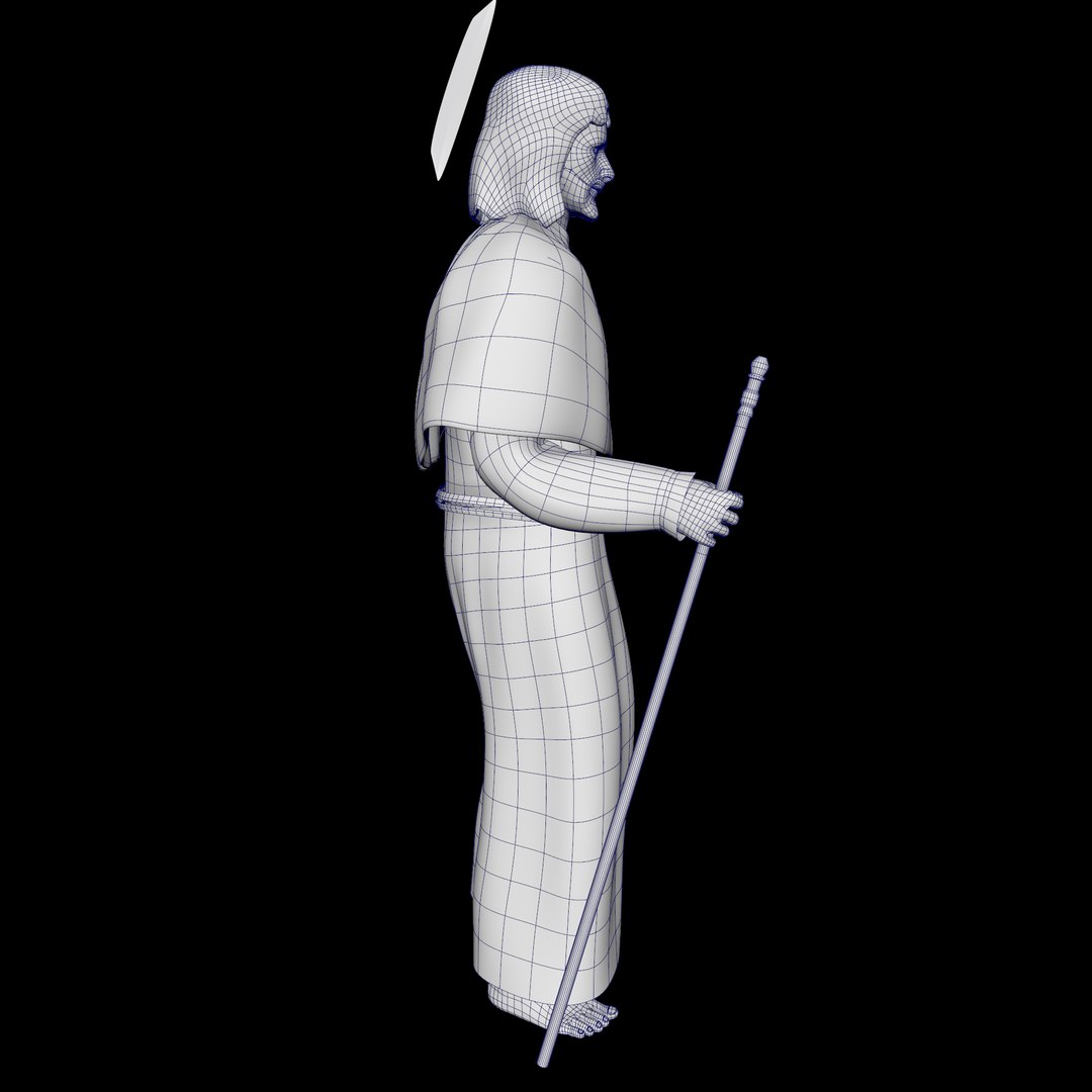 Apostle Santiago 3D model https://p.turbosquid.com/ts-thumb/cE/0F3Ju9/PY/apostol_side_wireframe/png/1664038341/1920x1080/fit_q87/b10e842a2467267a6d8cd504472637558ba24533/apostol_side_wireframe.jpg
