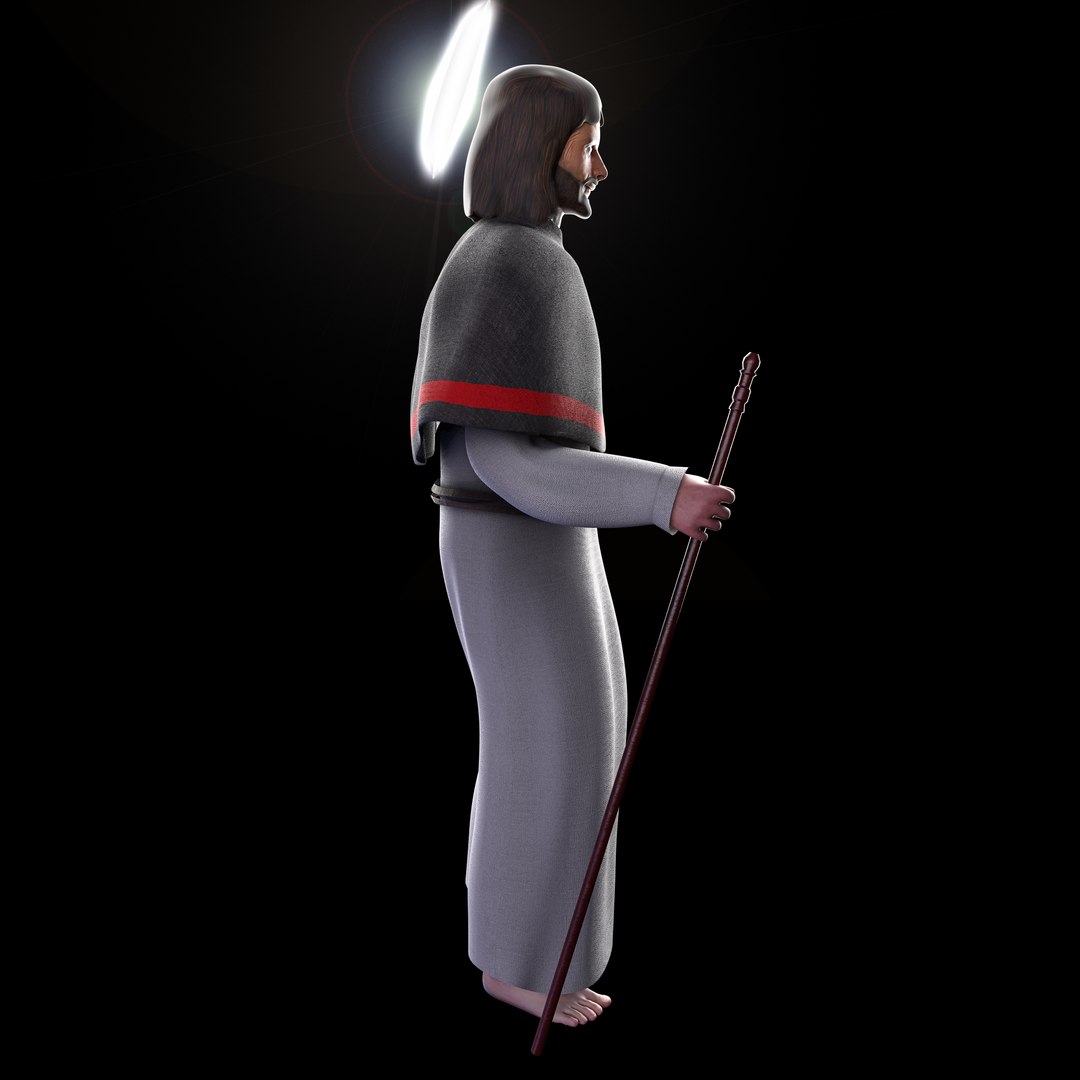 Apostle Santiago 3D model https://p.turbosquid.com/ts-thumb/cE/0F3Ju9/le/apostol_side/png/1664038340/1920x1080/fit_q87/4a846ddd03ae7b279dca1a5f0abd3e58e05bd683/apostol_side.jpg