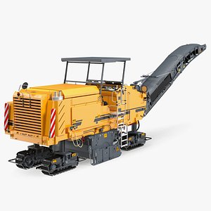 Asphalt Milling Machine Generic Clean Rigged