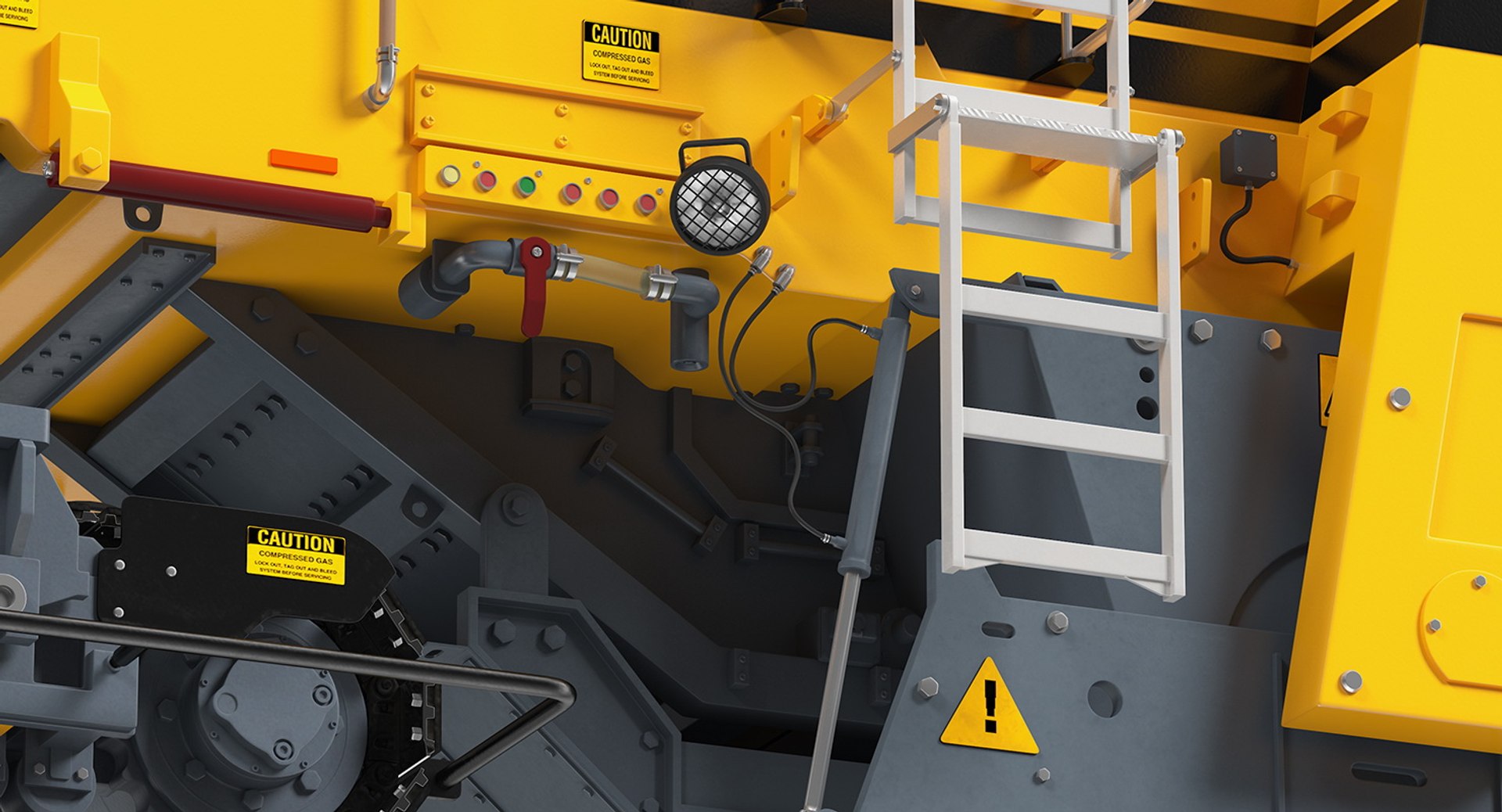 3D model asphalt milling machine generic TurboSquid 1375876