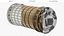 Vintage Da Vinci Cryptex Letter Combination Lock