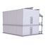 3D cartoon building hotel