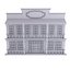 3D cartoon building hotel