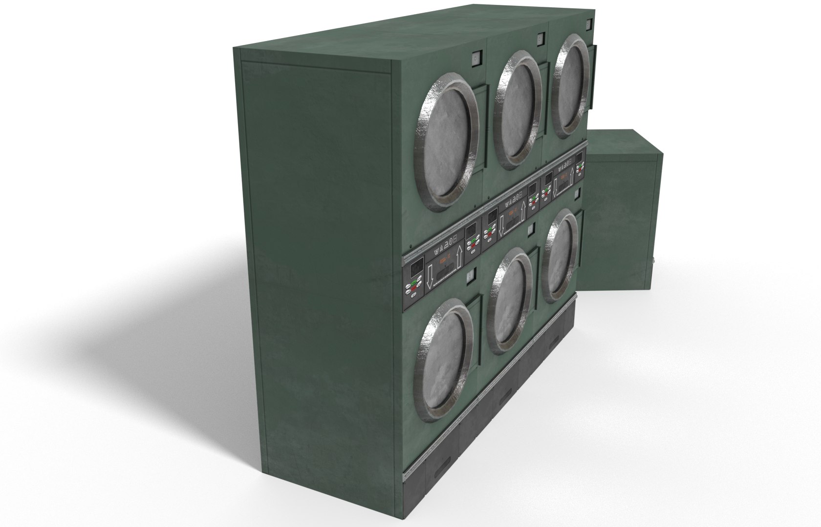 Washing Machines 3D Model - TurboSquid 1160409