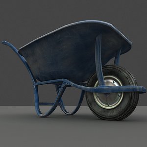 wheelbarrow barrow 3d model