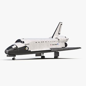 3d model of space shuttle discovery
