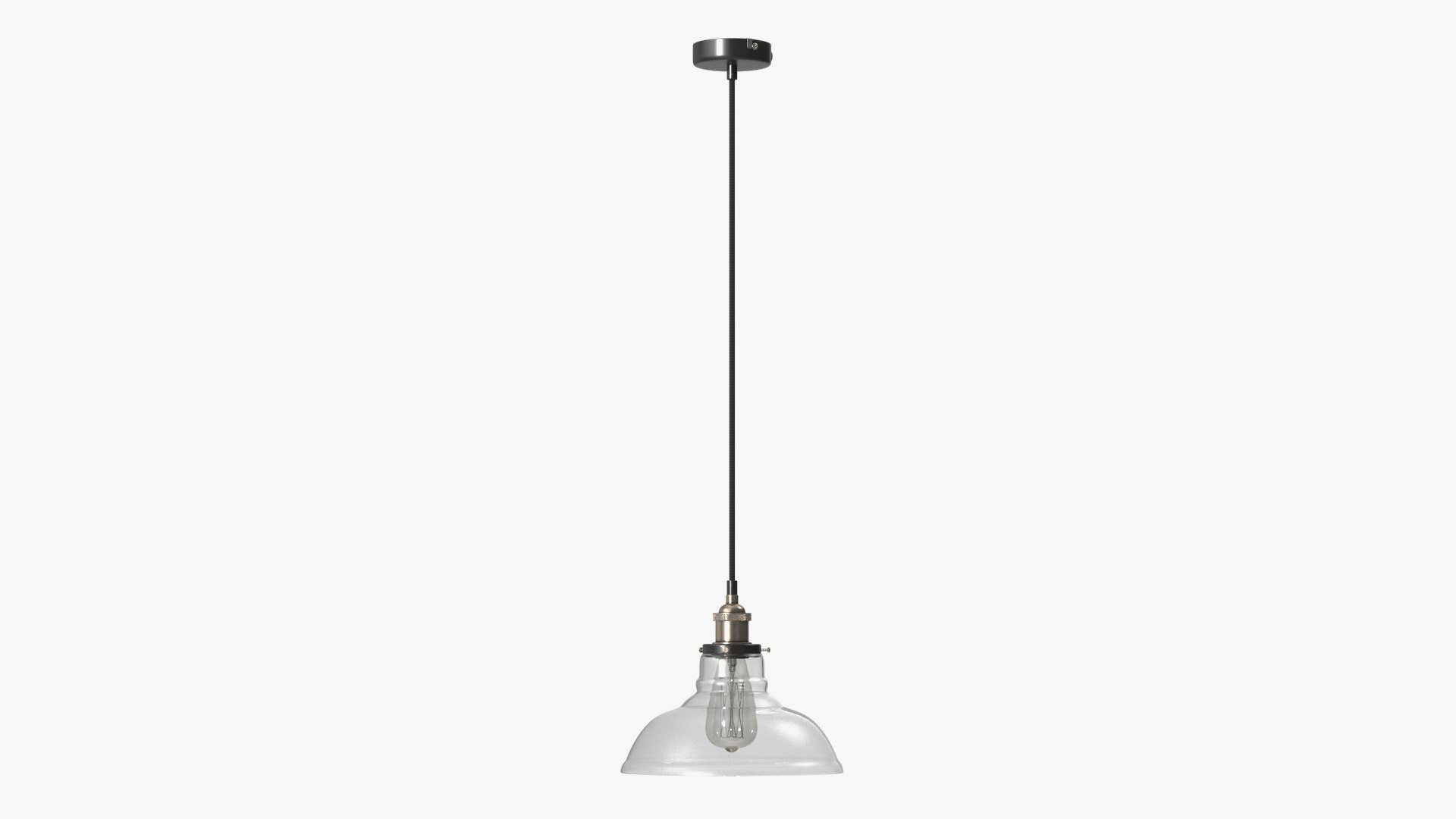 Modern Loft Ceiling Light 3D model preview