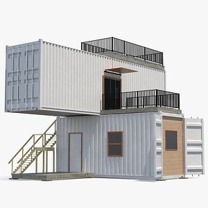 Shipping Container House Building