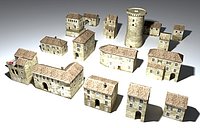 Borgo Medievale stand alone items