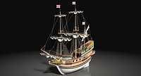 The Golden Hind Galleon