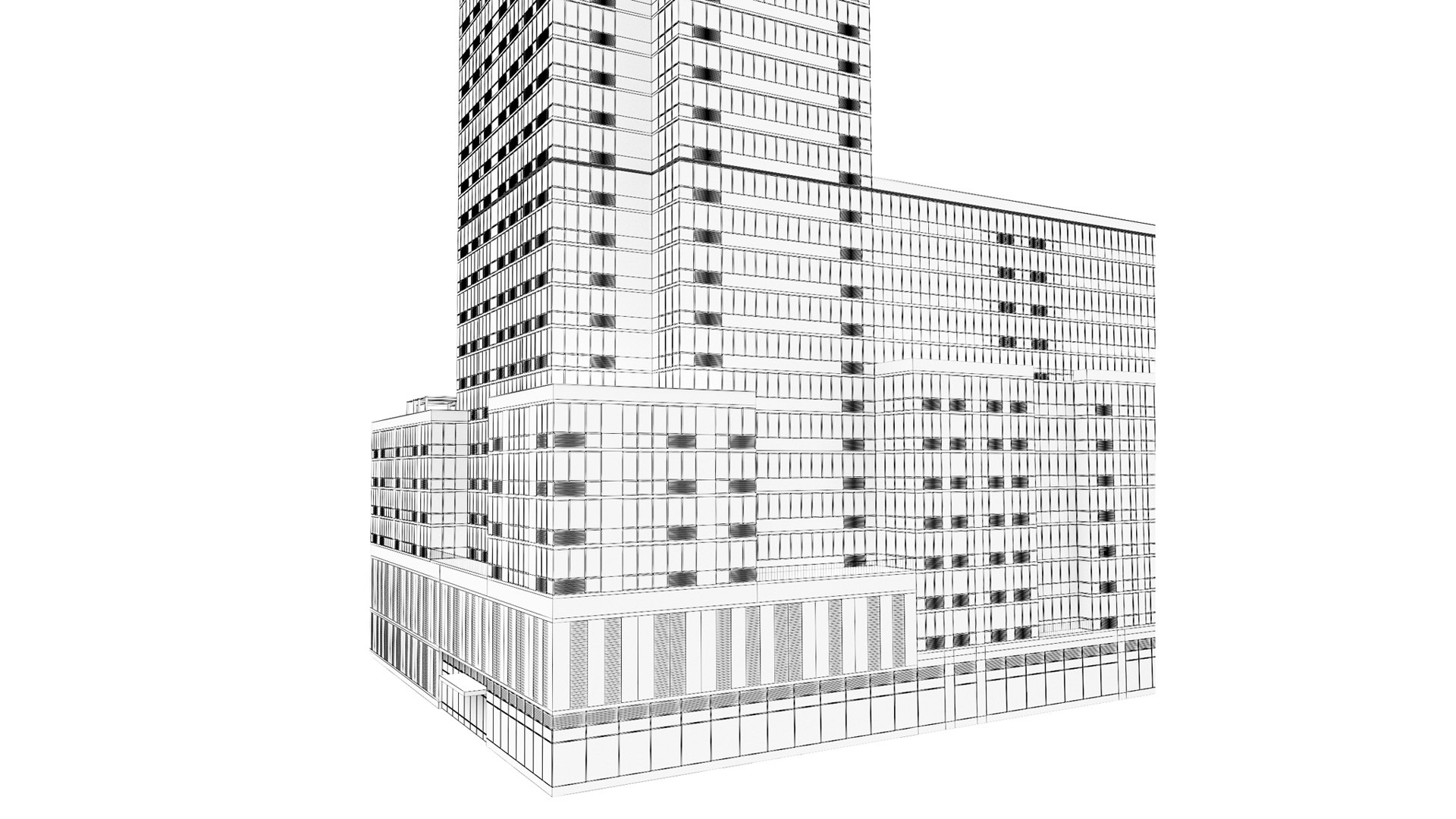 3D Ava High Line Building - TurboSquid 1822430