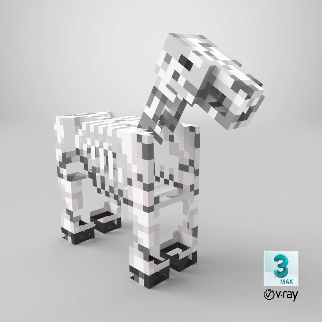3D Minecraft Skeleton Horse Rigged 3D Model Game Ready 4K PBR https://p.turbosquid.com/ts-thumb/cE/PBTI4R/2J/stemcell_max_vray_render/png/1790870621/1920x1080/fit_q87/b9a80f35d6334b74cb3841b7a323fe41cd0cd99e/stemcell_max_vray_render.jpg