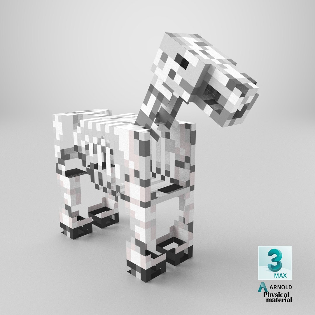 3D Minecraft Skeleton Horse Rigged 3D Model Game Ready 4K PBR https://p.turbosquid.com/ts-thumb/cE/PBTI4R/Vz/stemcell_max_physical_render/png/1790870624/1920x1080/fit_q87/88717cc5603a3a70ef79d15e4fc487f5ffdff218/stemcell_max_physical_render.jpg