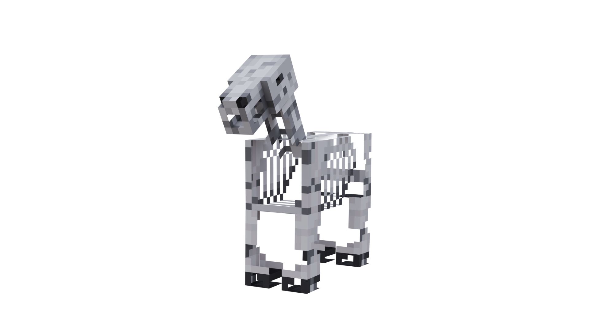3D Minecraft Skeleton Horse Rigged 3D Model Game Ready 4K PBR https://p.turbosquid.com/ts-thumb/cE/PBTI4R/vT/skeletonhorseturn/png/1790008643/1920x1080/turn_fit_q99/ed6688f15d9937b881f4e86a56dbe8d9cc7c9952/skeletonhorseturn-1.jpg