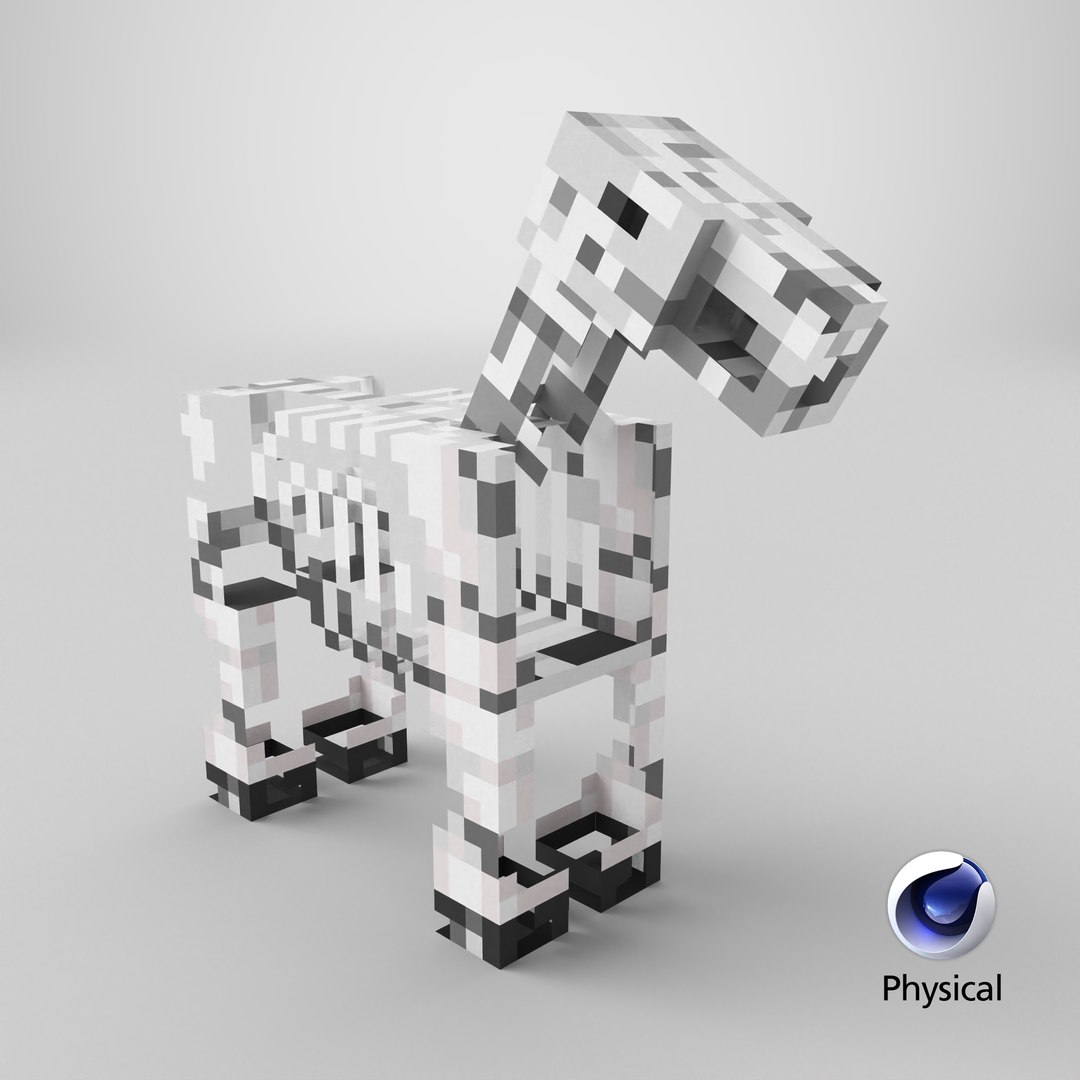 3D Minecraft Skeleton Horse Rigged 3D Model Game Ready 4K PBR https://p.turbosquid.com/ts-thumb/cE/PBTI4R/vu/stemcell_cinema_4d_physical_render/png/1790870619/1920x1080/fit_q87/bdeb4c7700f8d759a2bcd0fa4ccddacfcda6146f/stemcell_cinema_4d_physical_render.jpg