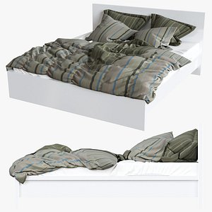 free bed 05 3d model