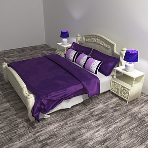 3D model Classic Bed 8K
