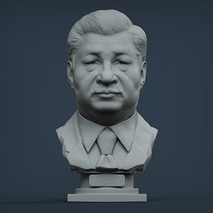 Xi Jinping  Chinese politician General Secretary of the Chinese Communist Party 3D model