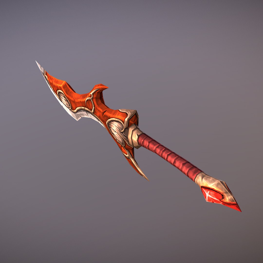 Sword hand-painted 3D model - TurboSquid 1473730