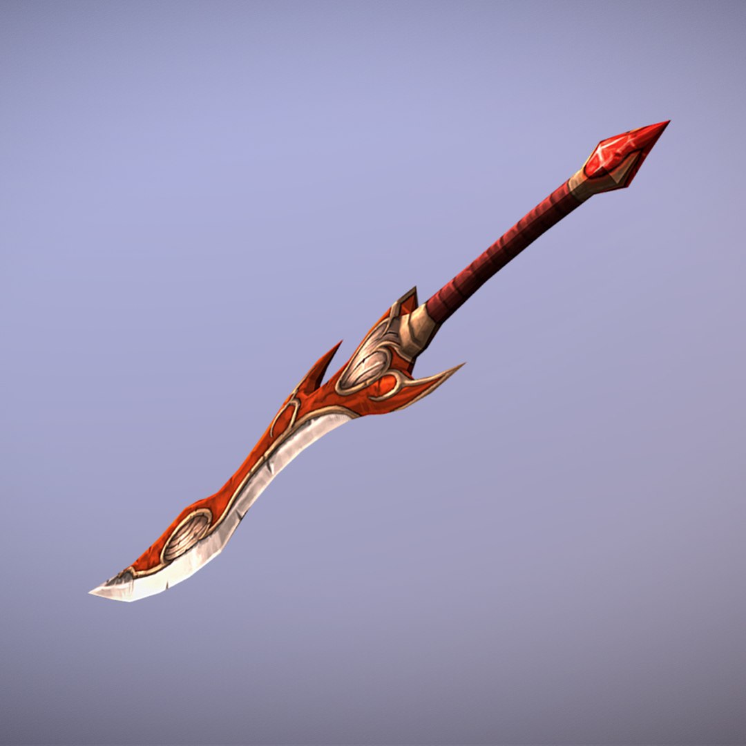 Sword hand-painted 3D model - TurboSquid 1473730