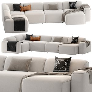 Modular sofa Alaska by Comforto