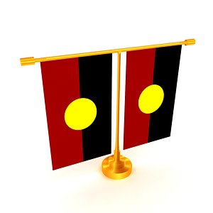 Flag of the Australian Aboriginals