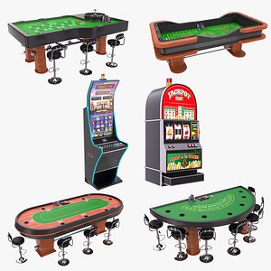 Casino Collection 4 3D model