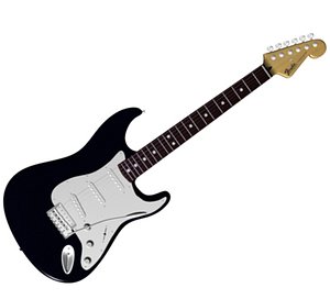 fender stratocaster 3d max
