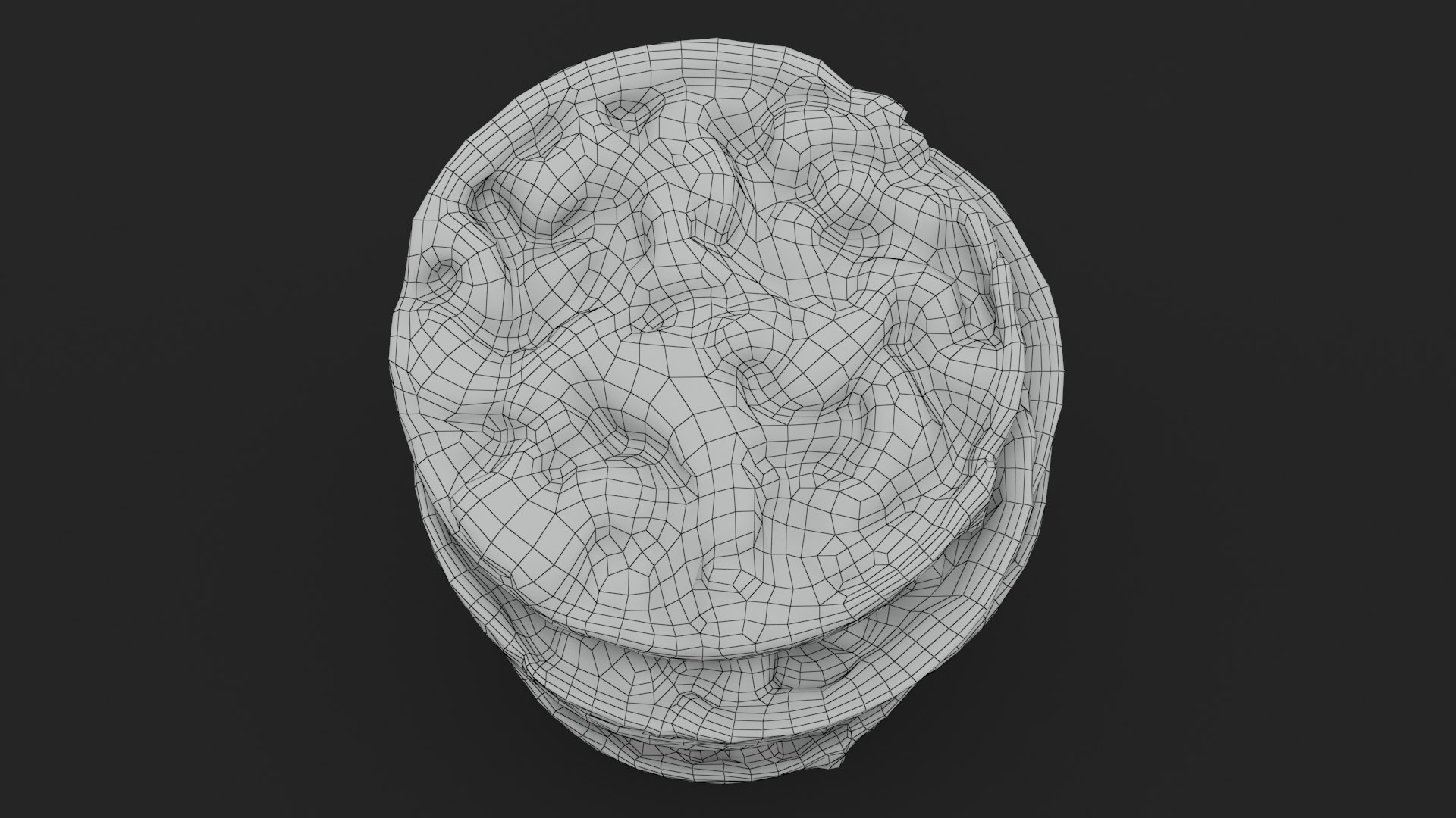 Pile Of Puffed Multigrain Rice Cakes 3D Model - TurboSquid 1835516