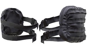 Man and Woman in Military Bag 5 3D model