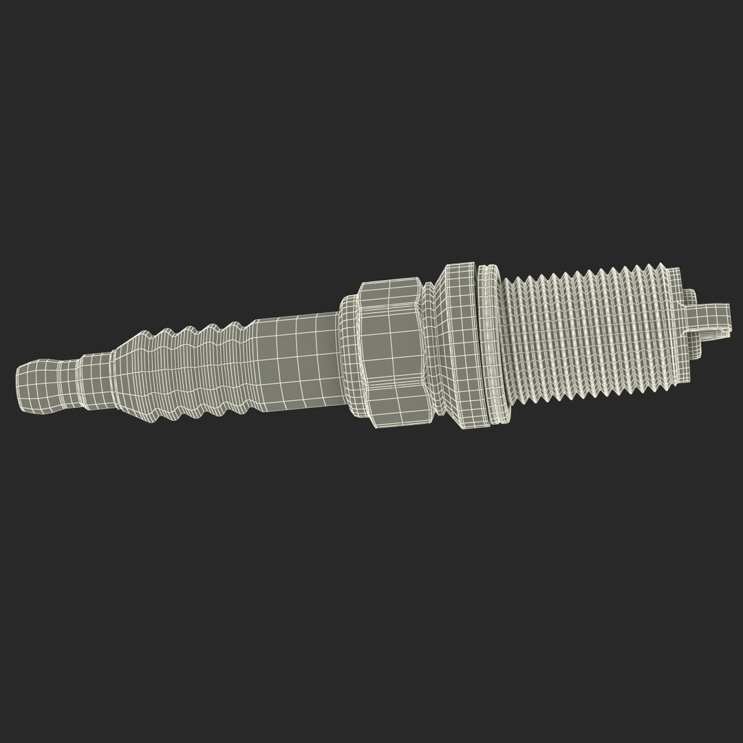 Spark Plug Dual Electrode 3d Model