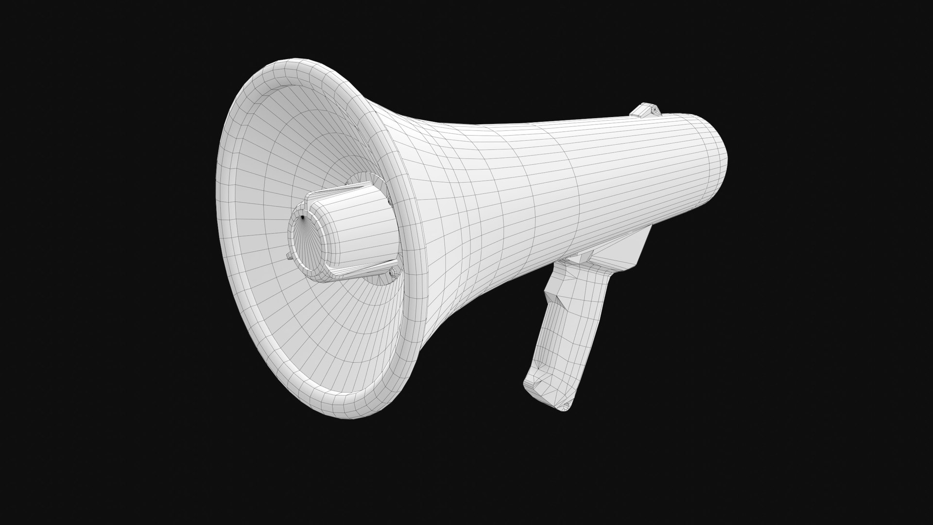 Megaphone 3D - TurboSquid 2214118