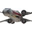Star Wars X Wing Starfighter Red