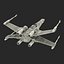 Star Wars X Wing Starfighter Red