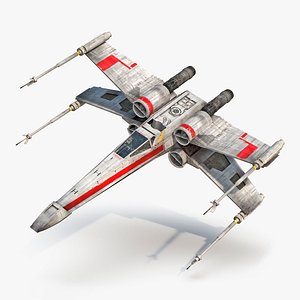 Star Wars X Wing Starfighter Red