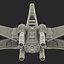 Star Wars X Wing Starfighter Red