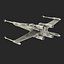 Star Wars X Wing Starfighter Red