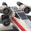 Star Wars X Wing Starfighter Red