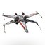 Star Wars X Wing Starfighter Red