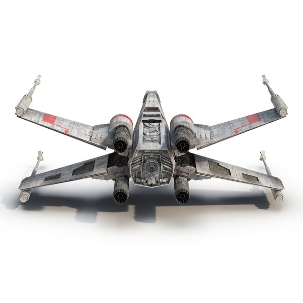 star wars x wing 3d max