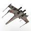 Star Wars X Wing Starfighter Red