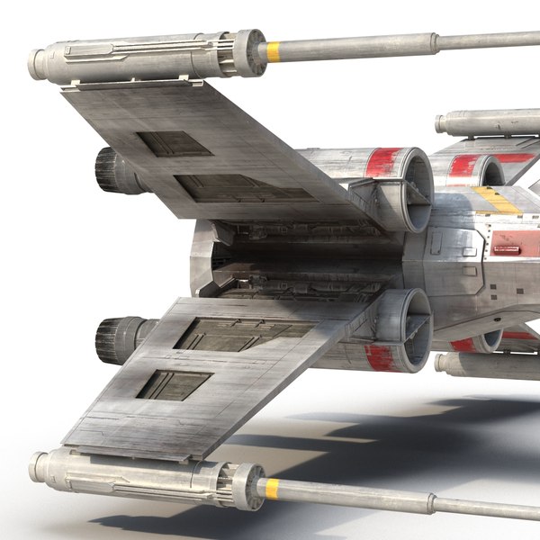 star wars x wing 3d max