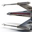 Star Wars X Wing Starfighter Red