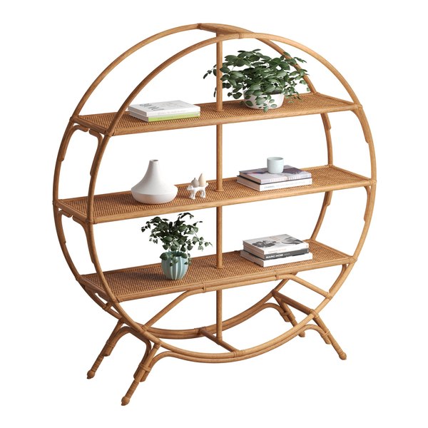 3D Irving Bookcase model - TurboSquid 1981469