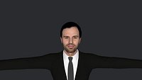 Mark Ruffalo  Hyper Realistic Full Body Fully Rigged 3D Character
