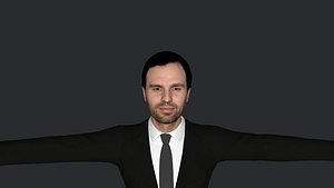 Mark Ruffalo Hyper Realistic Full Body Fully Rigged 3D Character