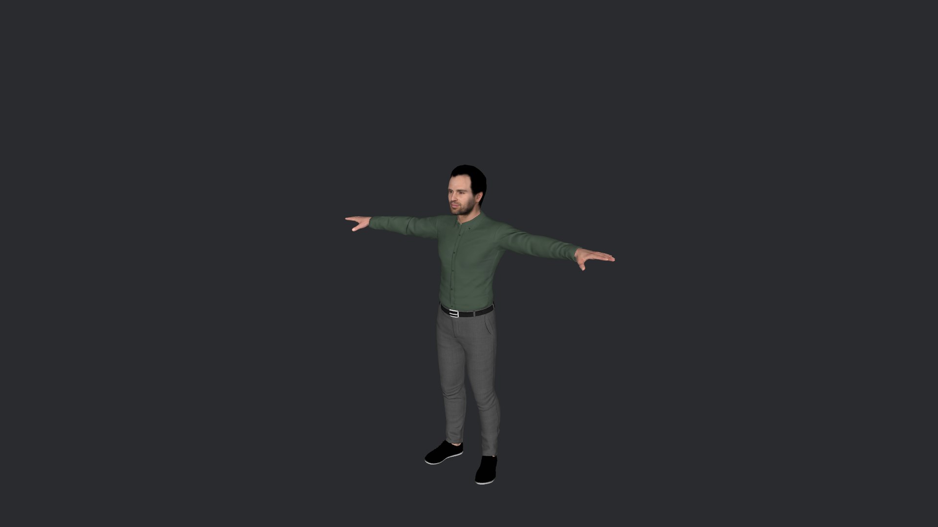 3D Mark Ruffalo Hyper Realistic Full Body Fully Rigged 3D Character ...